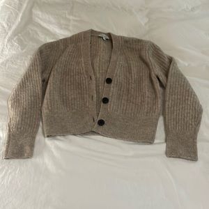 & Other Stories Beige Cardigan